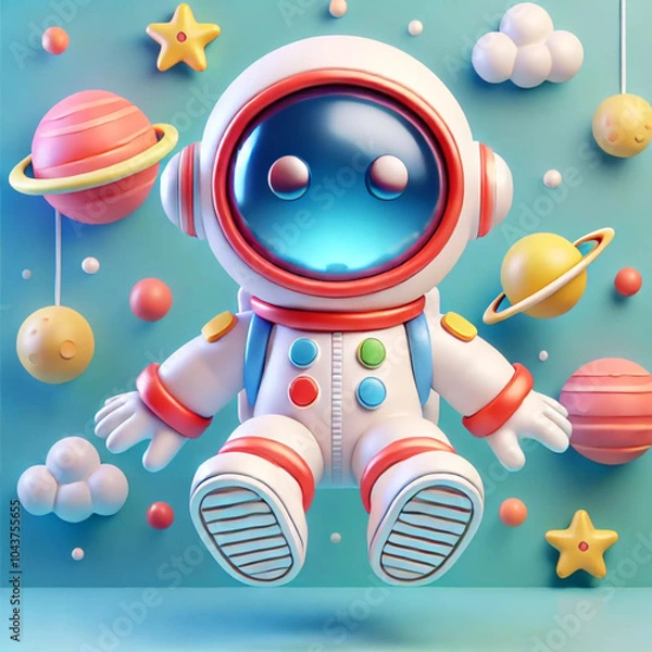 Obraz rocket cartoon