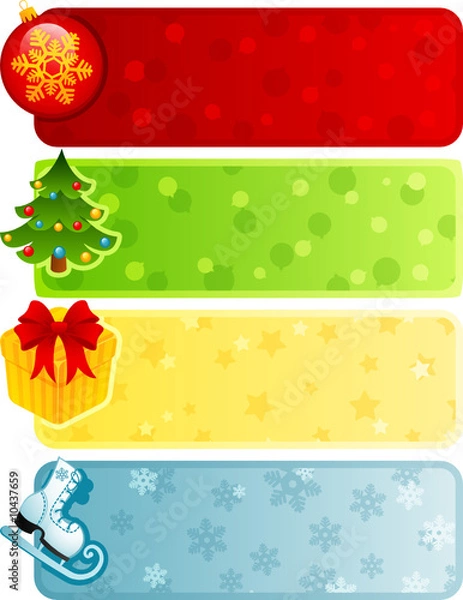 Obraz christmas banner