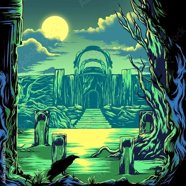 Obraz Fantasy landscape