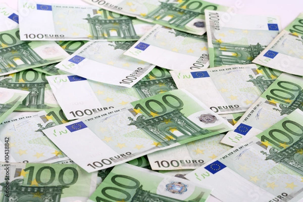 Fototapeta Geldscheine