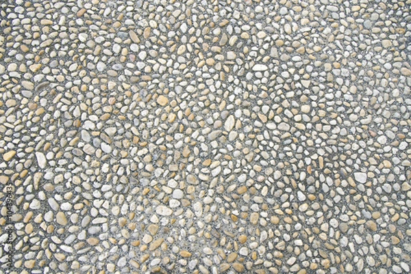 Obraz Grey stone pavement background texture