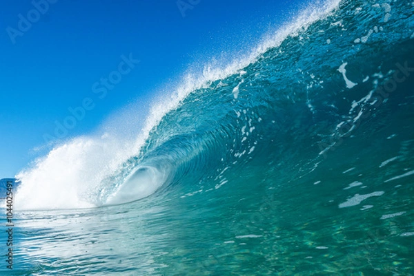 Fototapeta crashing waves 