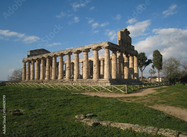 Obraz Temple d'Athéna à Paestum