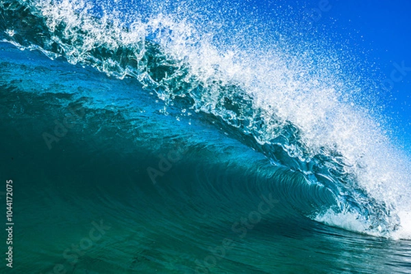 Fototapeta crashing waves 