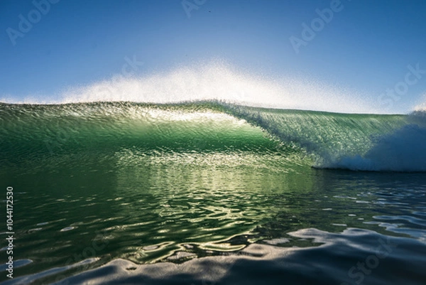 Fototapeta crashing waves 