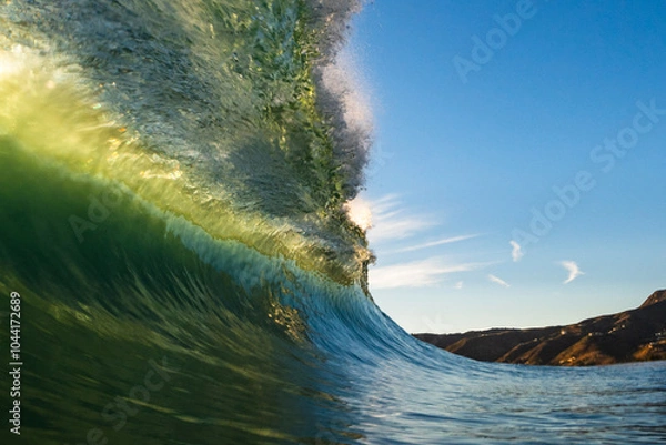 Fototapeta crashing waves 