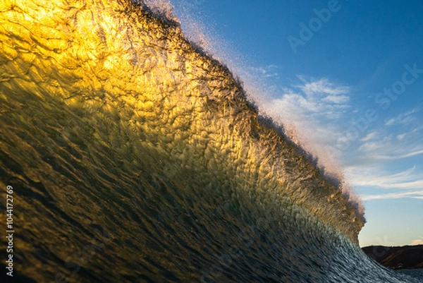 Fototapeta crashing waves 