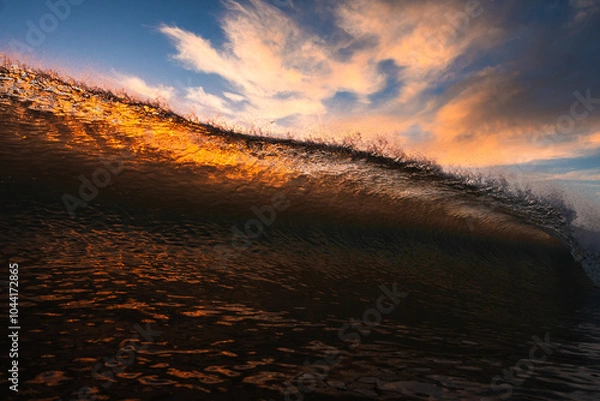 Fototapeta crashing waves 