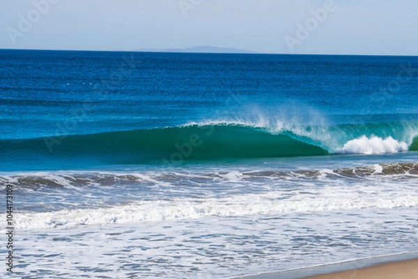 Fototapeta crashing waves 