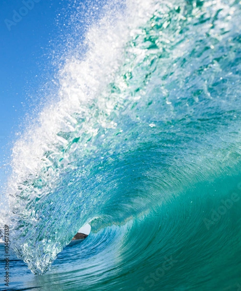 Fototapeta crashing waves 