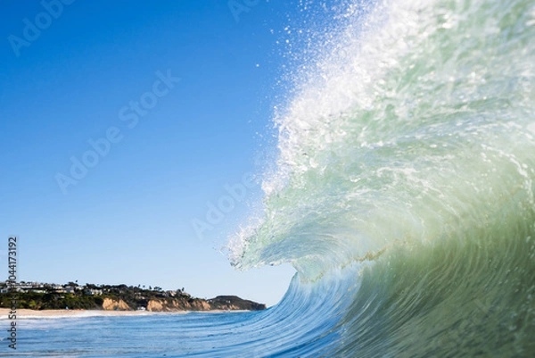 Fototapeta crashing waves 