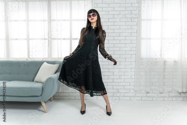 Fototapeta 日本人ファッションモデル