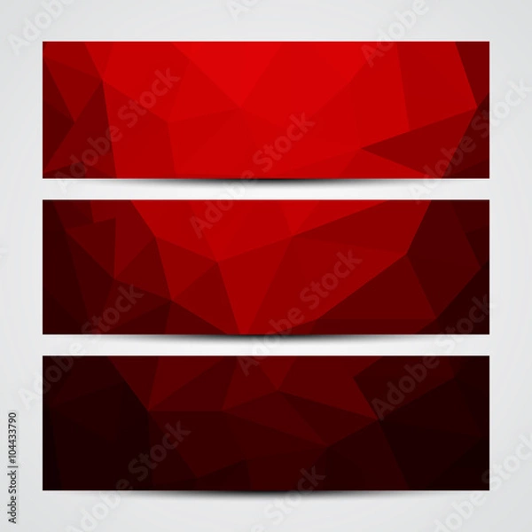 Fototapeta Web banner, Header layout template - Vector