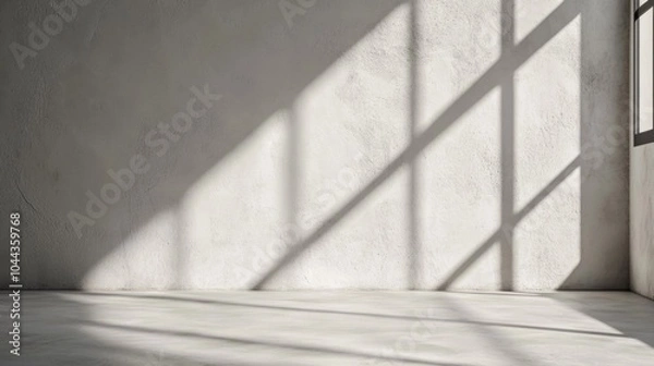 Fototapeta Simple High Contrast Studio Background with Textures