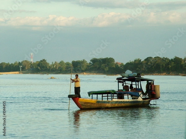 Obraz Łódź, Kambodża