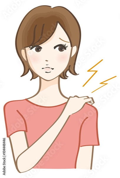 Fototapeta 肩の痛み