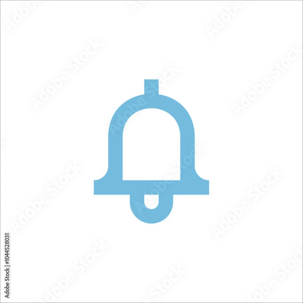 Fototapeta Ring volume minimal simple button icon vector logo art illustration.eps