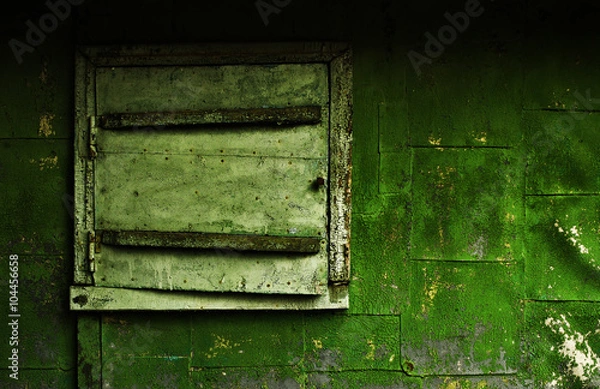 Obraz Old painted building