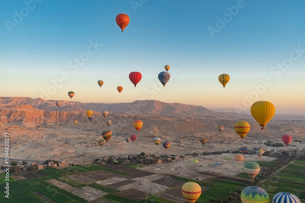 Fototapeta Globos aerostaticos