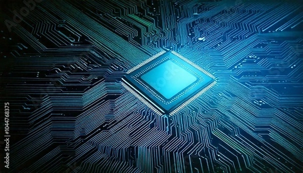 Obraz CPUを中心とした電子回路