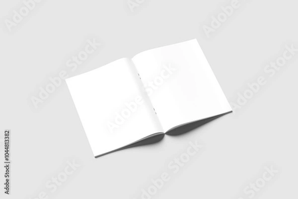 Fototapeta Magazine Open Blank Background