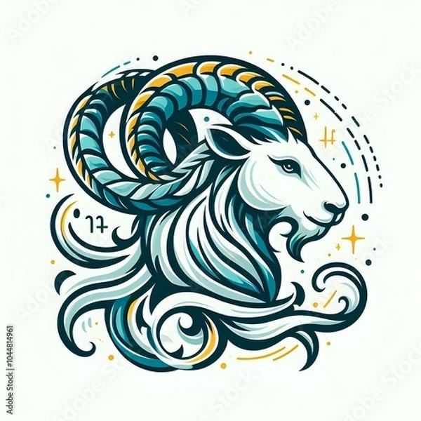 Obraz Capricorn symbol