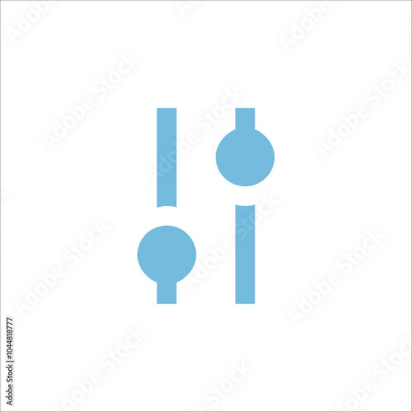 Fototapeta Volume control icons for media player buttons