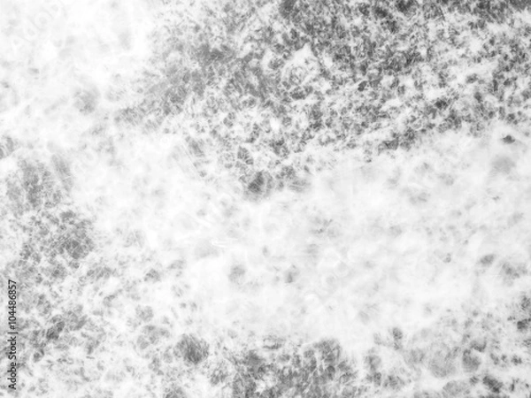 Fototapeta Top view Black and White Marble texture abstract background. Design display backdrop background.