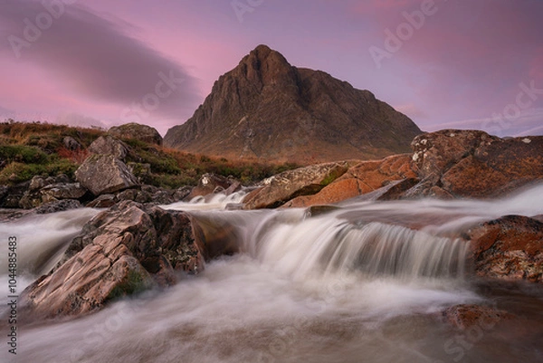Obraz view of Glencoe, Highlands, Scotland.