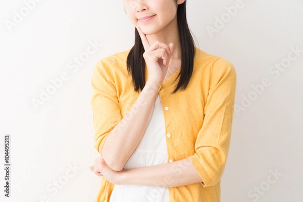 Fototapeta 女性　考える