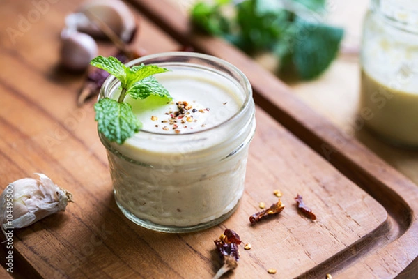 Obraz Tahini dressing
