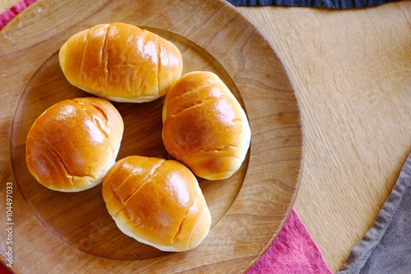 Fototapeta バターロール_ロールパン