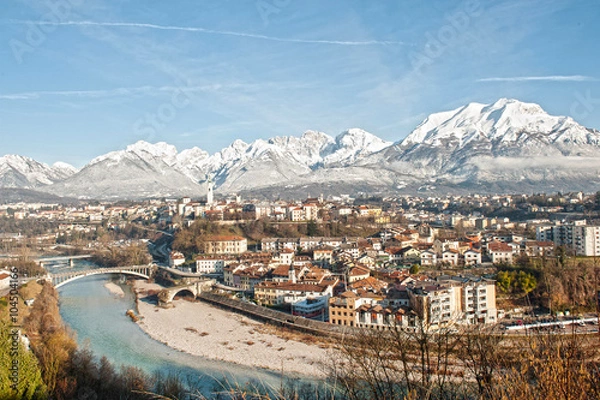 Obraz BELLUNO CITTA' SPLENDENTE