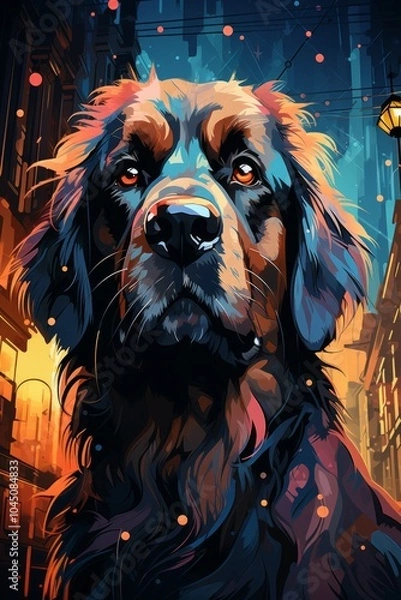 Fototapeta Leonberger dog