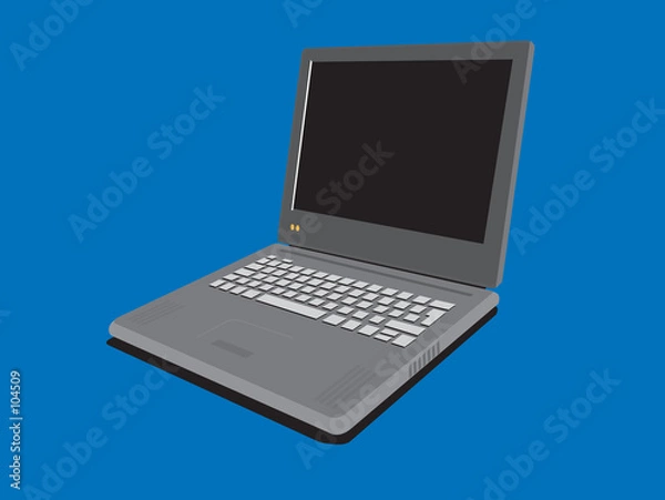 Obraz portable computer