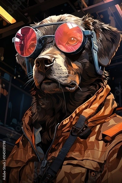 Fototapeta Lowchen dog