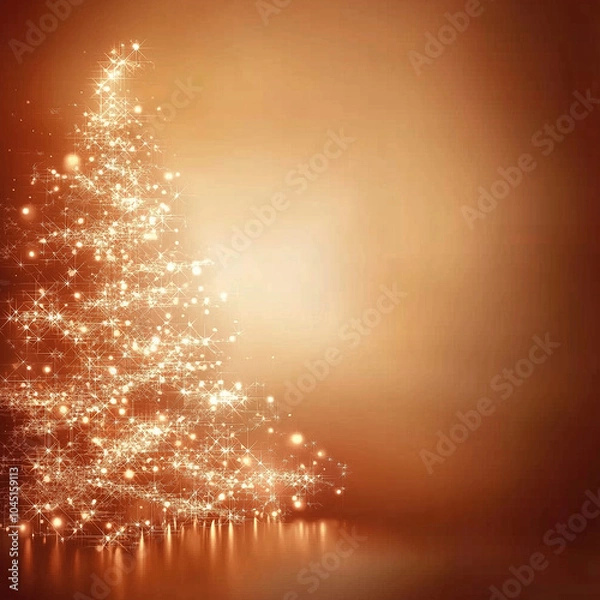 Fototapeta abstract christmas tree