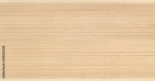 Fototapeta 木目がきれいな杉の板、白木のテクスチャー
