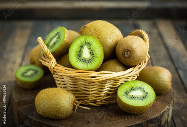 Obraz Fresh kiwi fruit