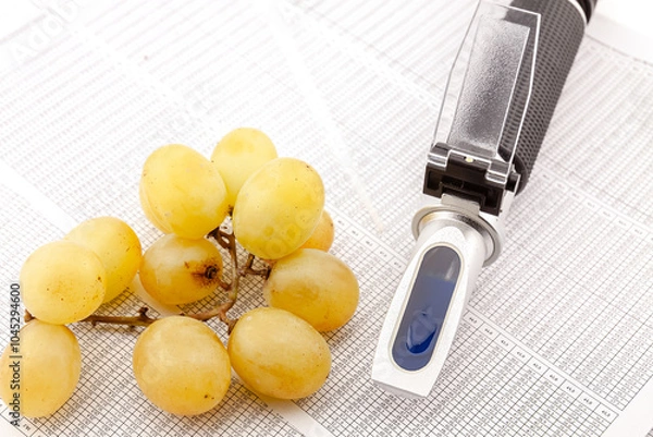 Fototapeta Refractometer for measuring grape sugar