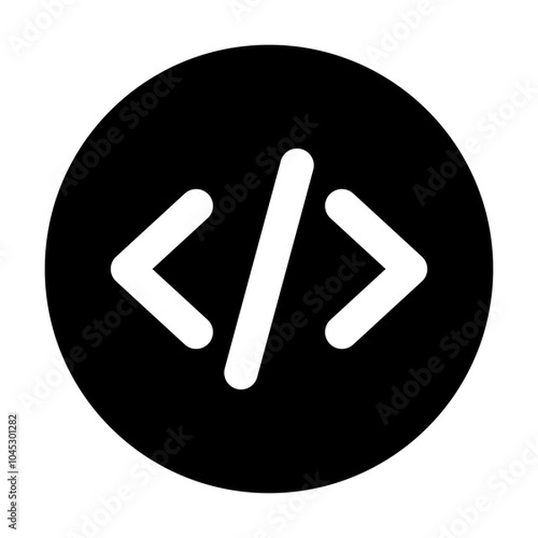 Obraz code, code icons, code   icon editable stroke outline icon isolated on white background flat vector illustration. Pixel perfect. 64 x 64.