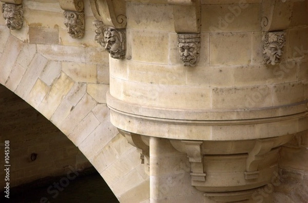 Obraz ornate bridge support