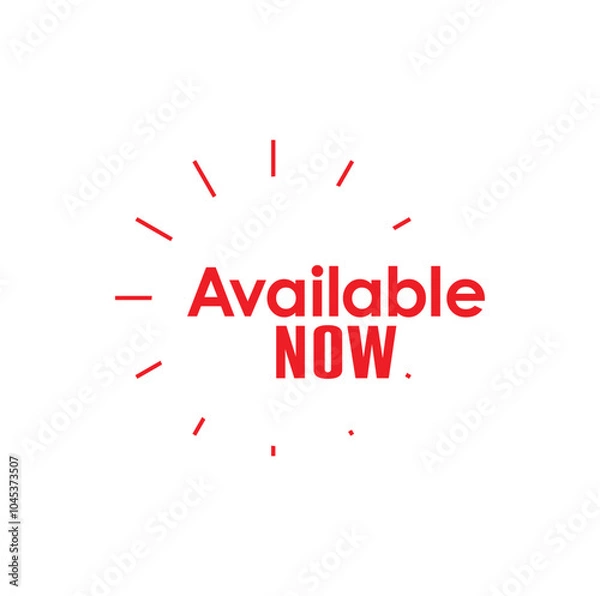 Fototapeta available now text information sign	