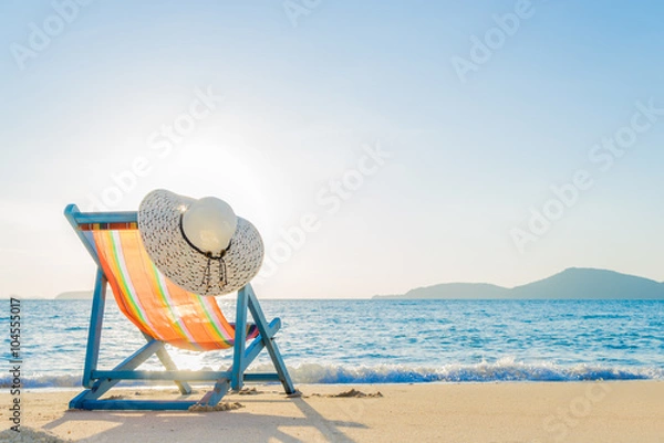 Fototapeta Leżak na plaży