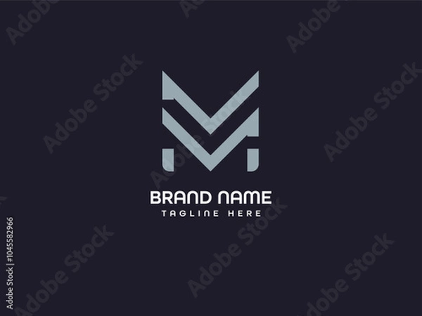 Obraz creative letter logo