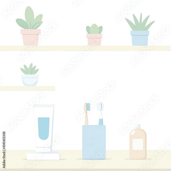 Obraz 穏やかな朝のひととき