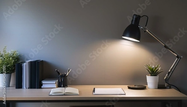 Obraz 고급스러운 디자인의 서재