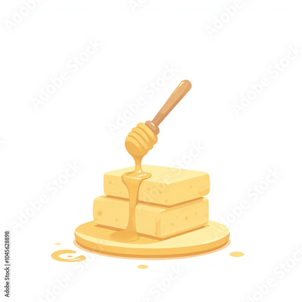 Fototapeta 黄金の朝食