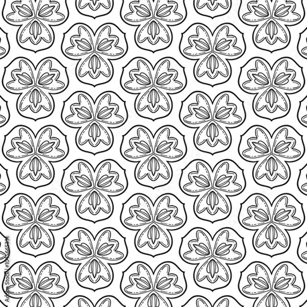 Obraz seamless floral pattern
