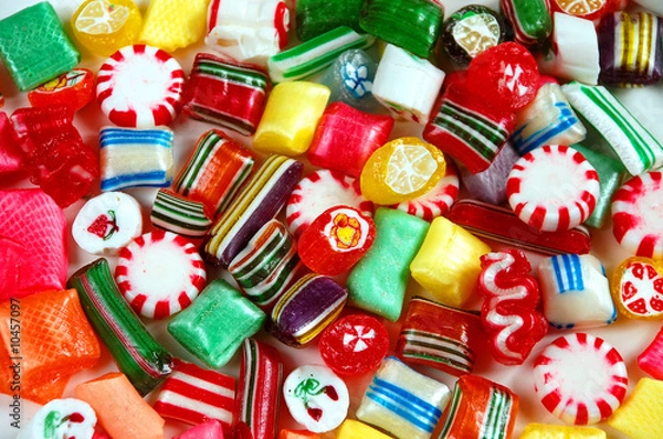 Obraz Świąteczny mix cukierków